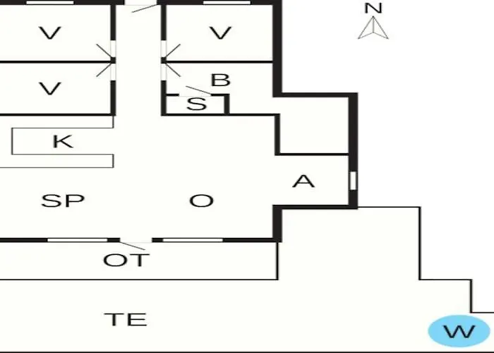 6 Person In Casa de Férias *